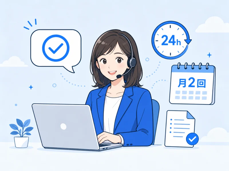ドメイン取得から運用まで丸ごとお任せの安心サポート